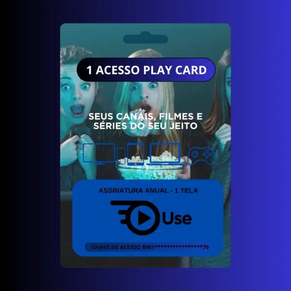 Assinatura premium individual 1 acesso durante um ano